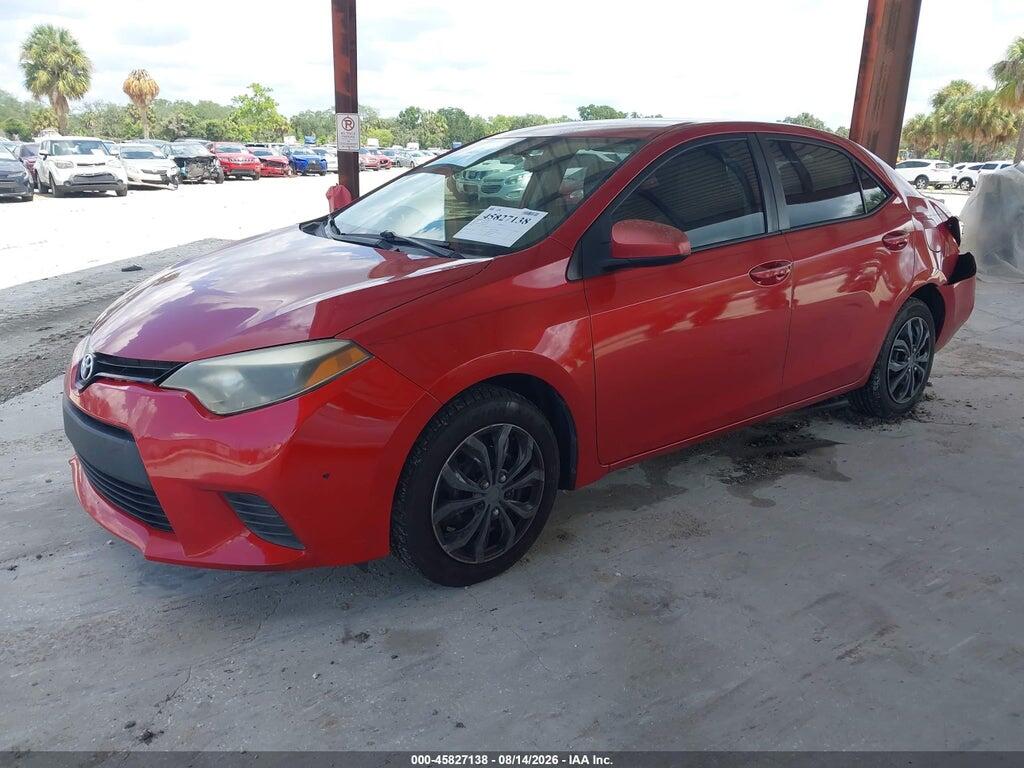5YFBURHE5EP130452 2014 TOYOTA COROLLA photo no. 2
