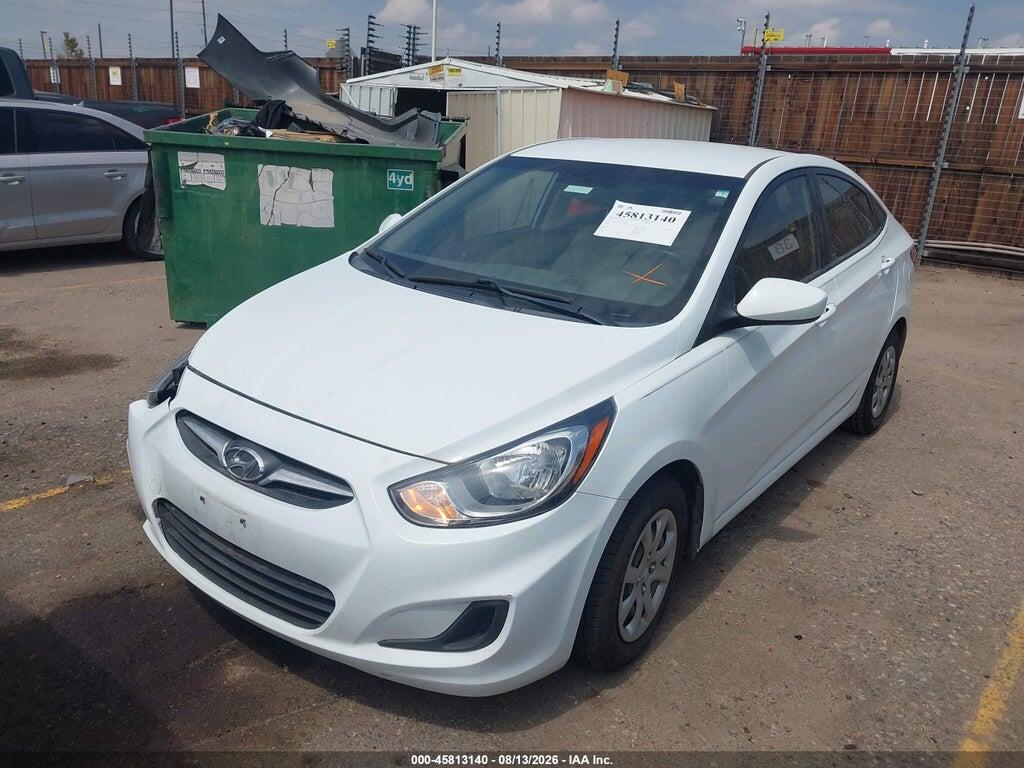 KMHCT4AEXEU768697 2014 HYUNDAI ACCENT photo no. 2