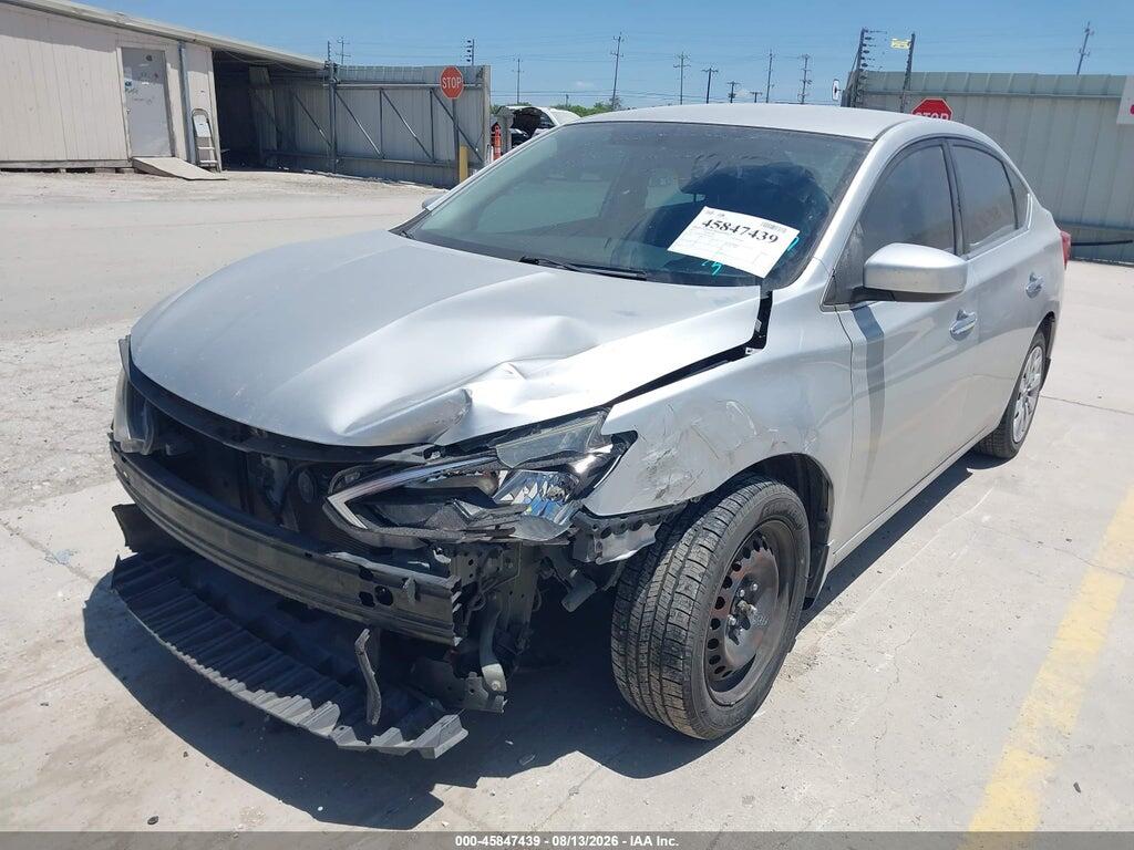 3N1AB7AP6HY340373 2017 NISSAN SENTRA photo no. 2