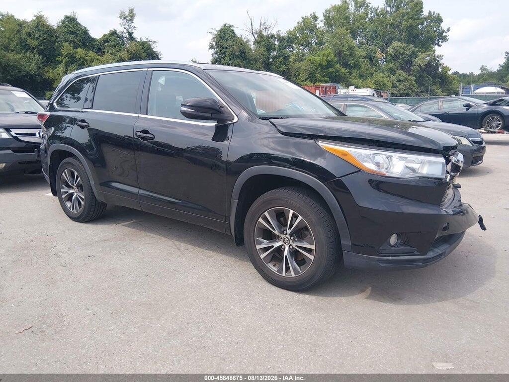 5TDJKRFH5GS300589 2016 TOYOTA HIGHLANDER photo no. 1