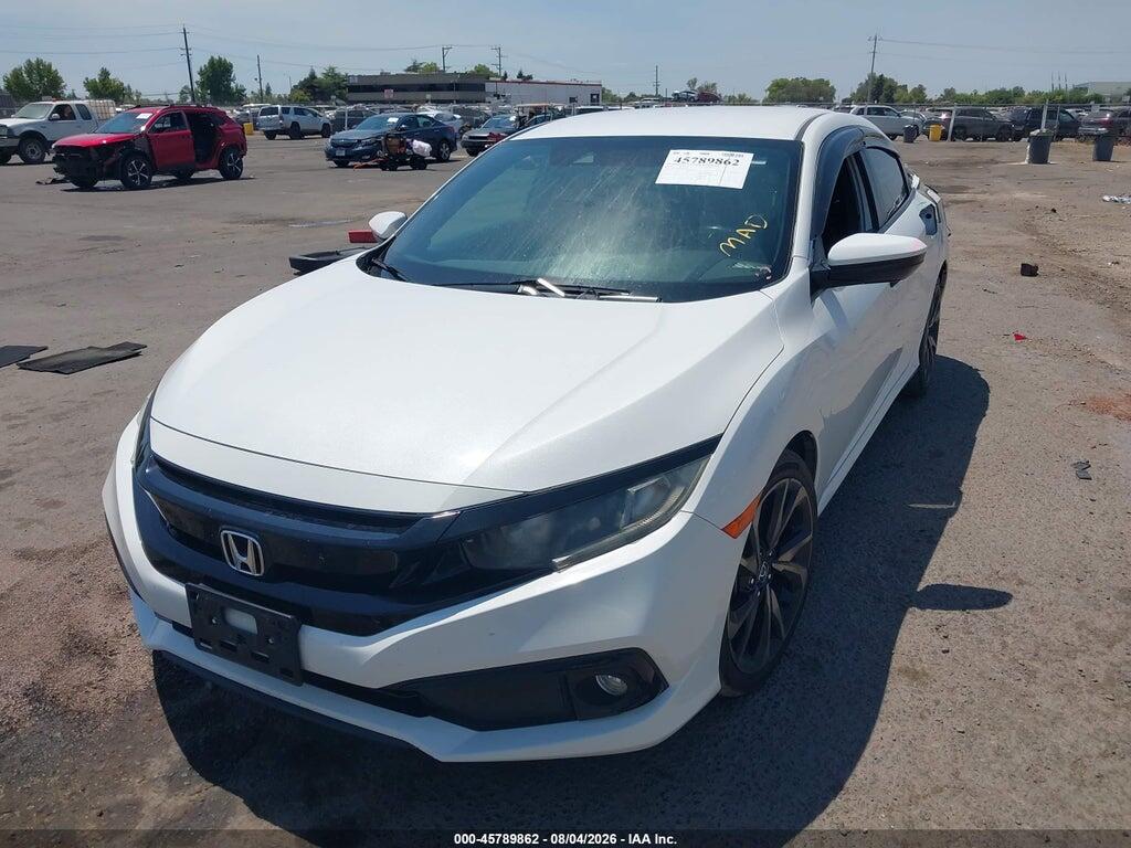 2HGFC2F8XKH529627 2019 HONDA CIVIC photo no. 2