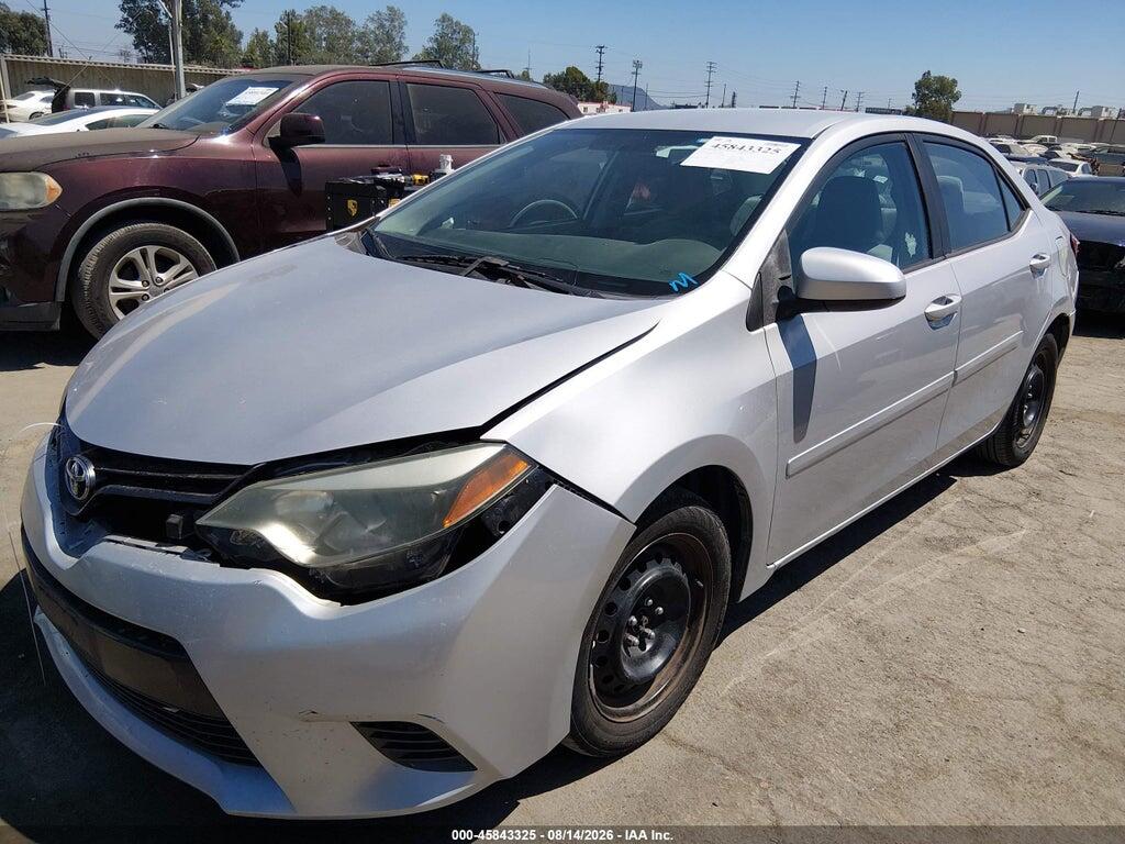 5YFBURHE3GP413662 2016 TOYOTA COROLLA photo no. 2