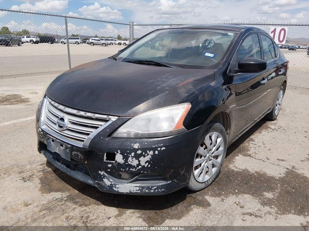 3N1AB7AP7FL676852 2015 NISSAN SENTRA photo no. 2