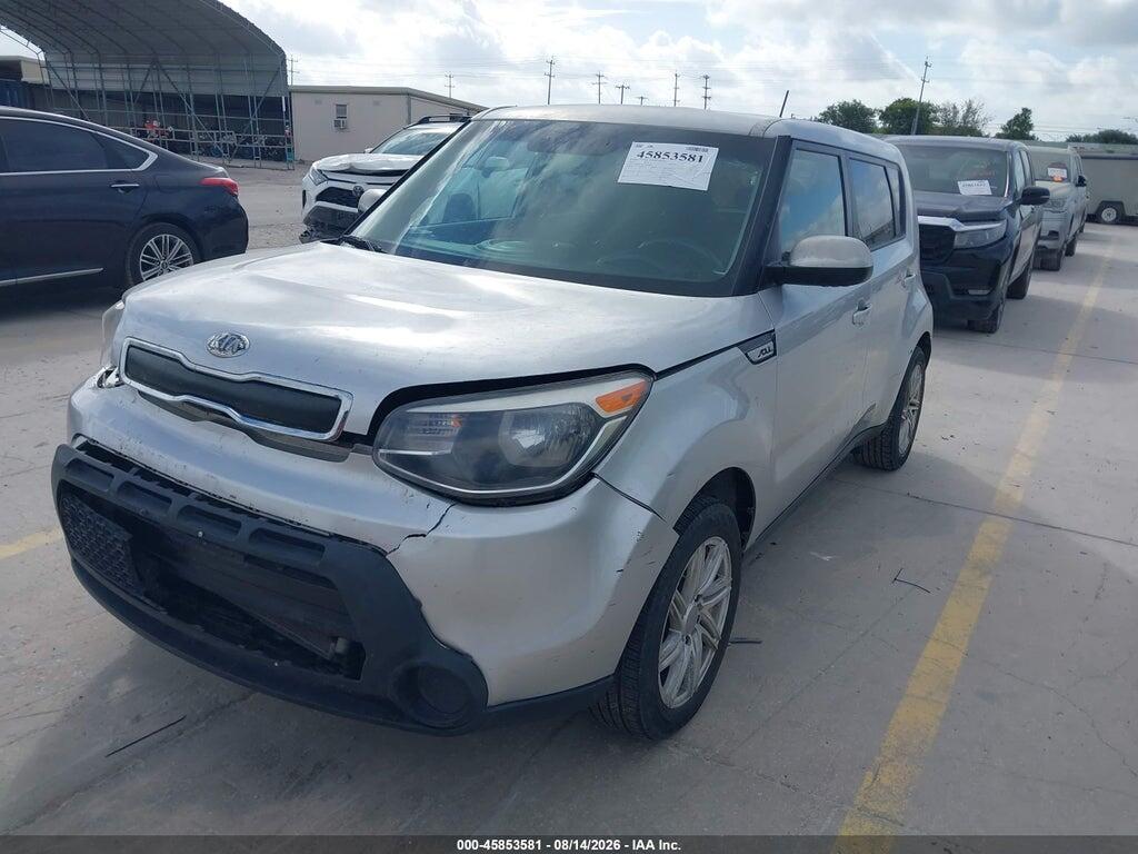 KNDJN2A24F7784832 2015 KIA SOUL photo no. 2