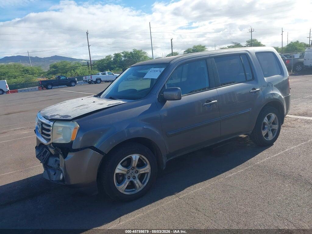 5FNYF3H51EB013576 2014 HONDA PILOT photo no. 2