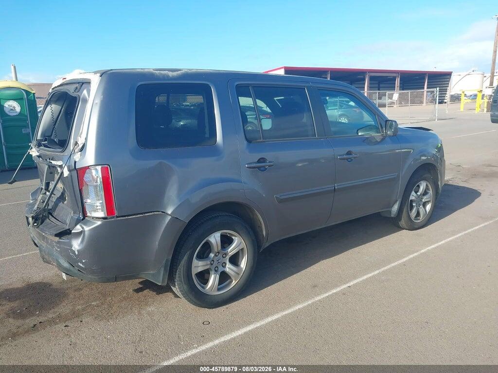 5FNYF3H51EB013576 2014 HONDA PILOT photo no. 4