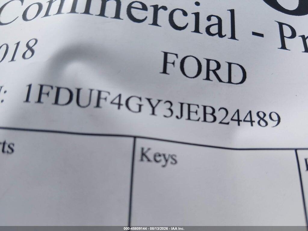 1FDUF4GY3JEB24489 2018 FORD F-450 CHASSIS photo no. 12