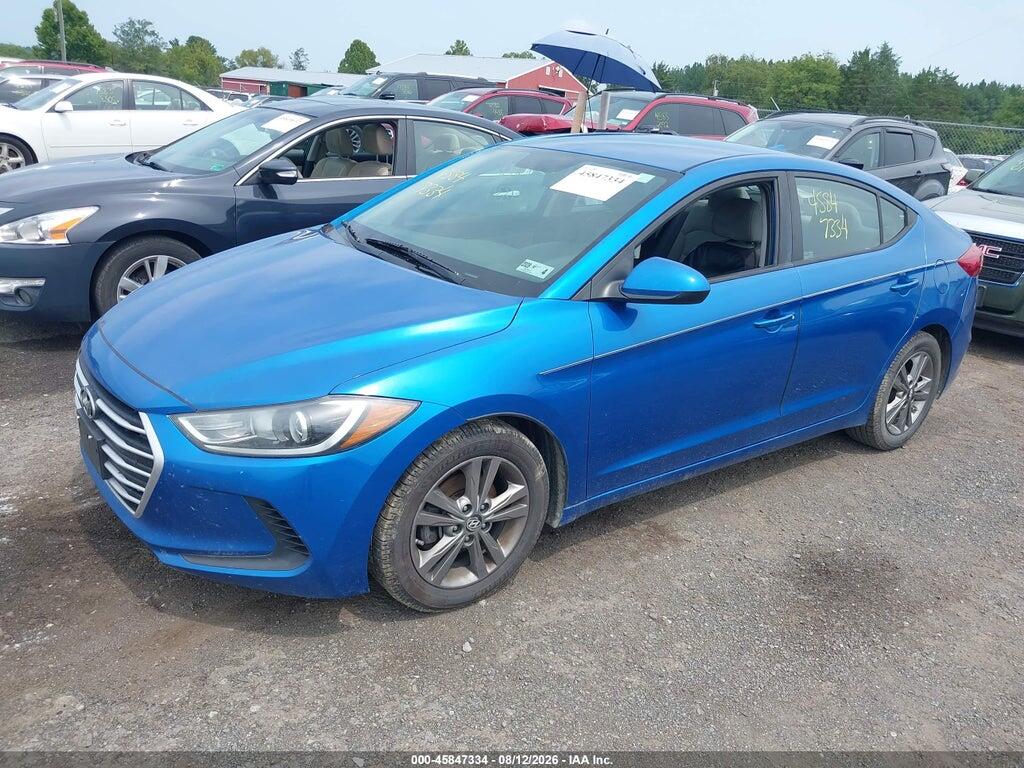 5NPD84LF8HH130849 2017 HYUNDAI ELANTRA photo no. 2