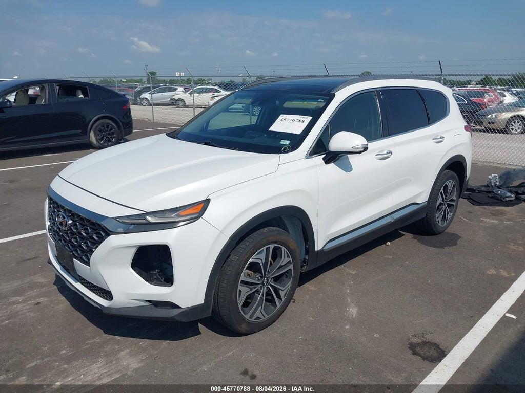 5NMS53AA7KH065367 2019 HYUNDAI SANTA FE photo no. 2