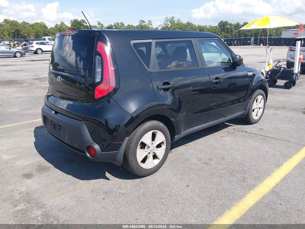 KNDJN2A22F7205532 2015 KIA SOUL photo no. 4