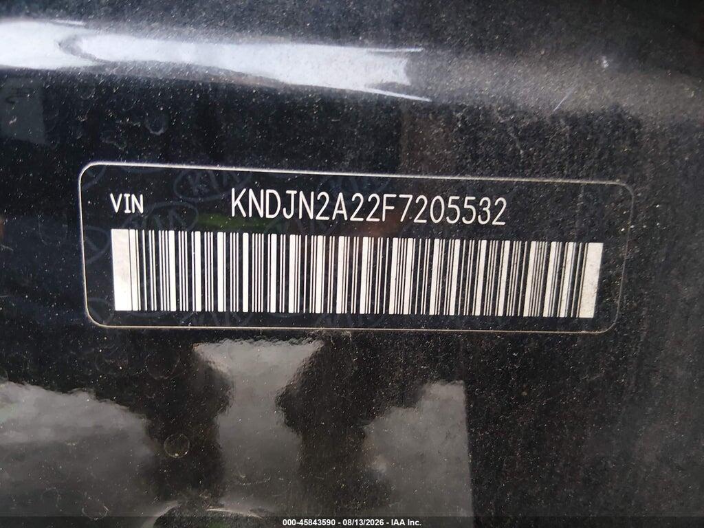 KNDJN2A22F7205532 2015 KIA SOUL photo no. 9