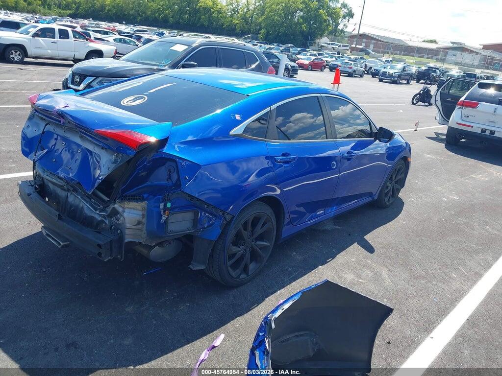 19XFC2F84KE010129 2019 HONDA CIVIC photo no. 4