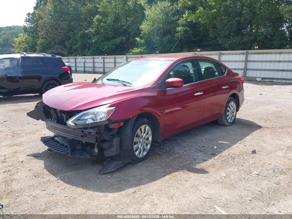 3N1AB7AP9HY366238 2017 NISSAN SENTRA photo no. 2