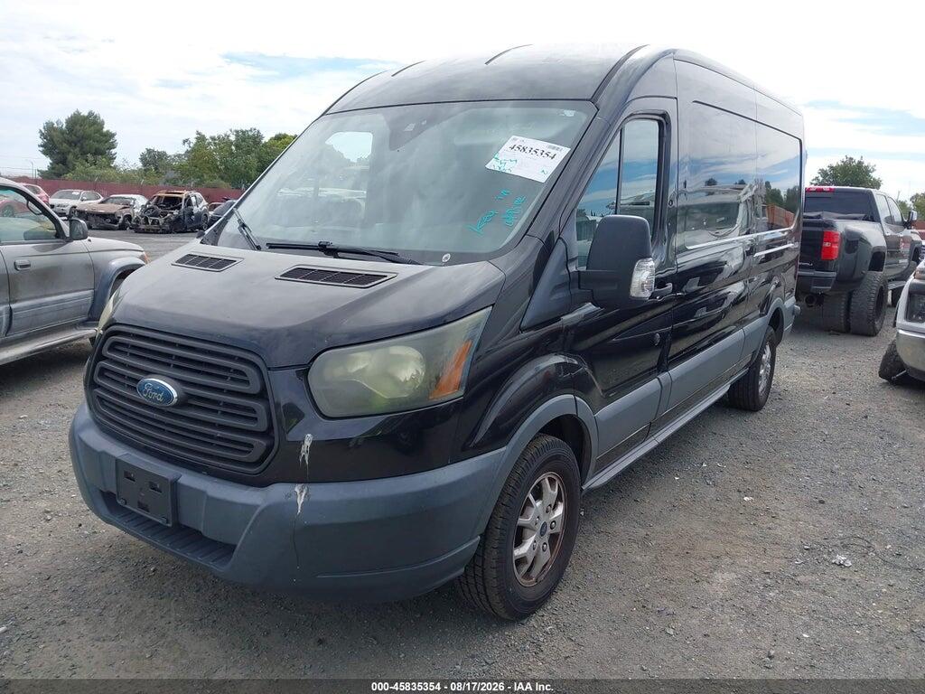 1FTYR2CM4FKA73047 2015 FORD TRANSIT-250 photo no. 2