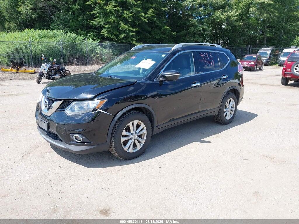 KNMAT2MV5FP519963 2015 NISSAN ROGUE photo no. 2