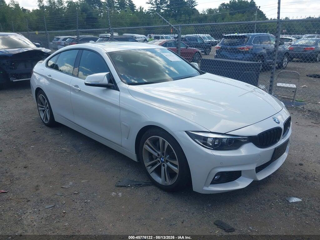 2018 BMW 440I GRAN COUPE WBA4J5C55JBF07534