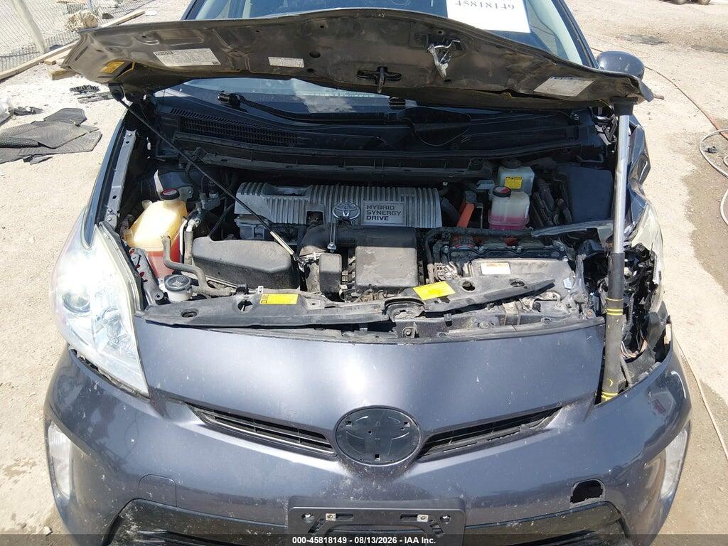 JTDKN3DU7F1875703 2015 TOYOTA PRIUS photo no. 10