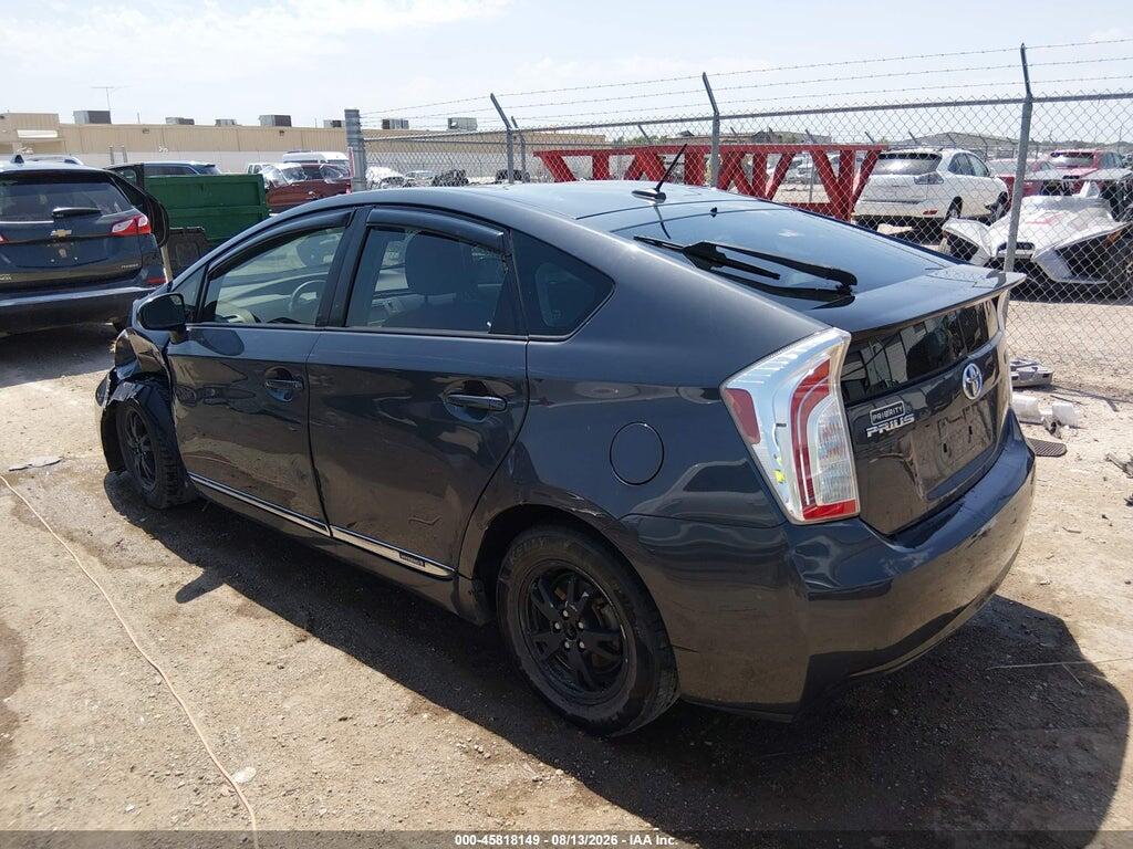 JTDKN3DU7F1875703 2015 TOYOTA PRIUS photo no. 3