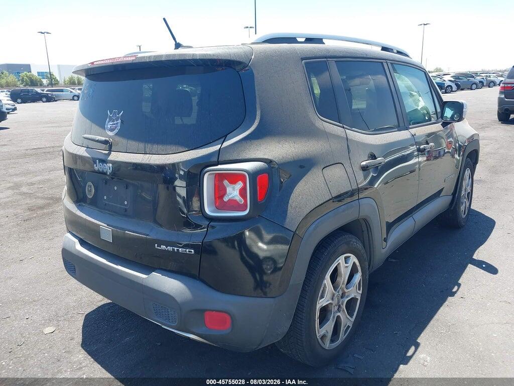 ZACCJADT2GPC71246 2016 JEEP RENEGADE photo no. 4