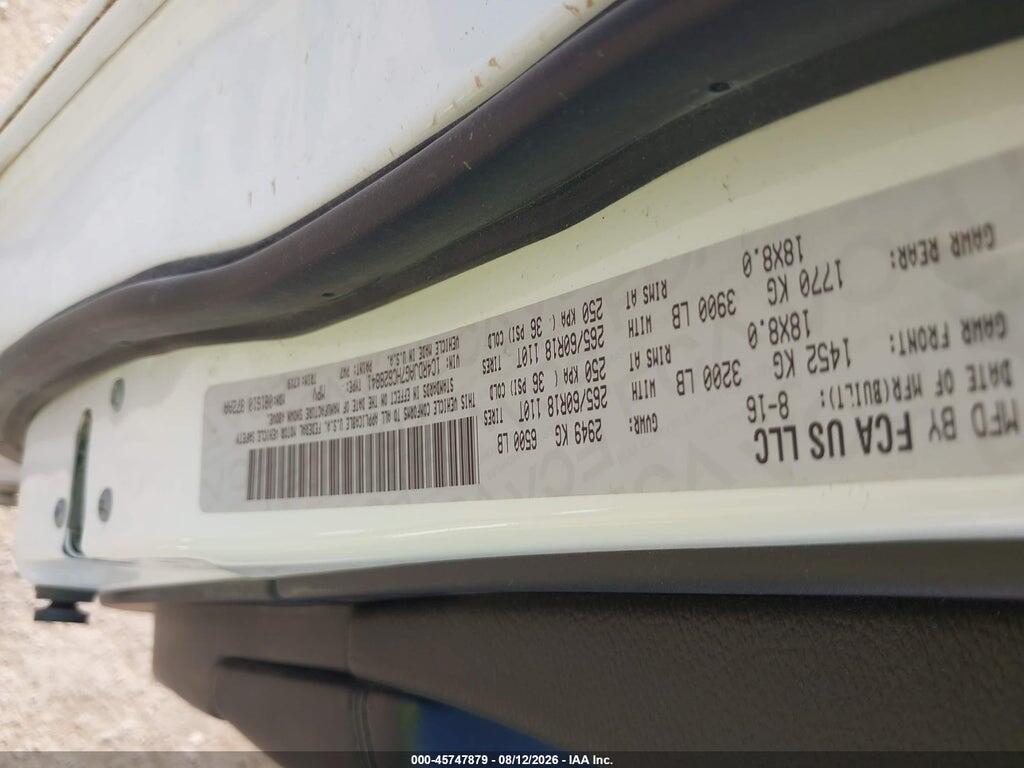 1C4RDJAG7HC628841 2017 DODGE DURANGO photo no. 9
