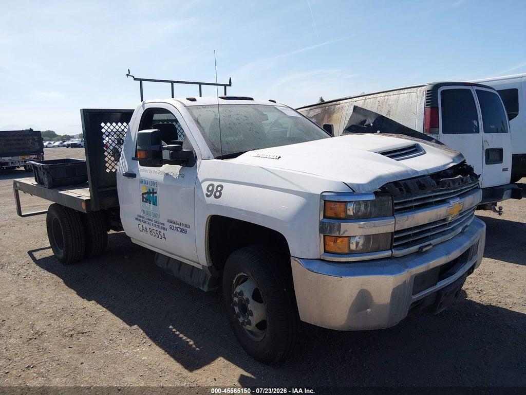 2018 CHEVROLET SILVERADO 3500HD CHASSIS 1GB3CYCY7JF245787