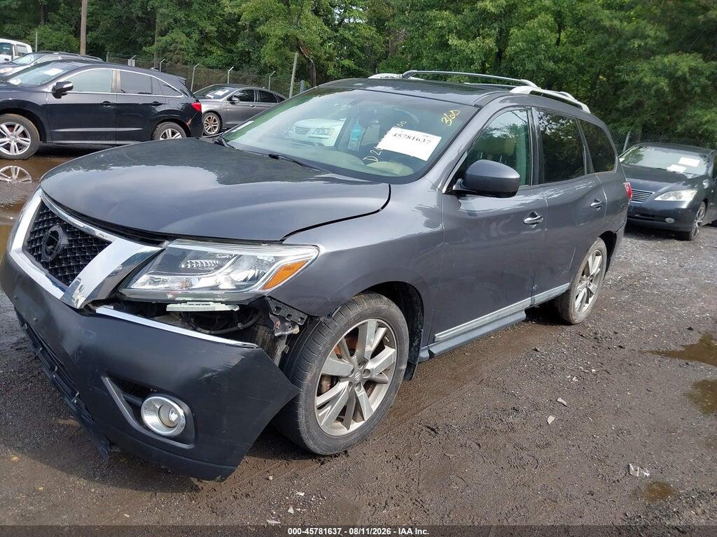 5N1AR2MM2DC608055 2013 NISSAN PATHFINDER photo no. 2
