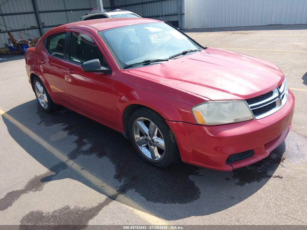 1C3CDZAB1DN610752 2013 DODGE AVENGER photo no. 1