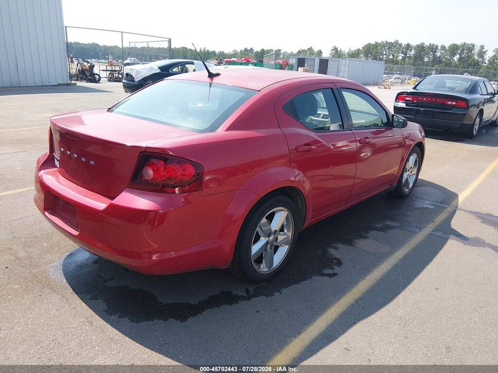 1C3CDZAB1DN610752 2013 DODGE AVENGER photo no. 4
