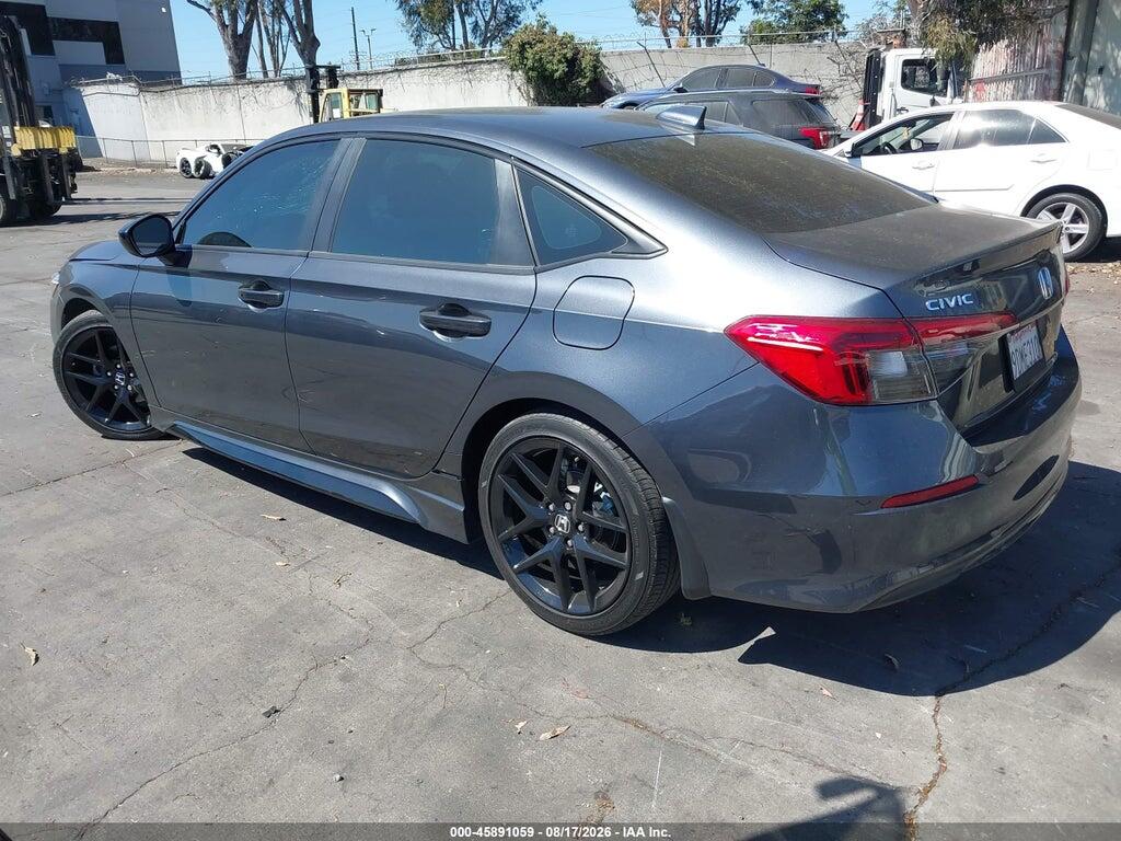 2HGFE2F55NH607378 2022 HONDA CIVIC photo no. 3