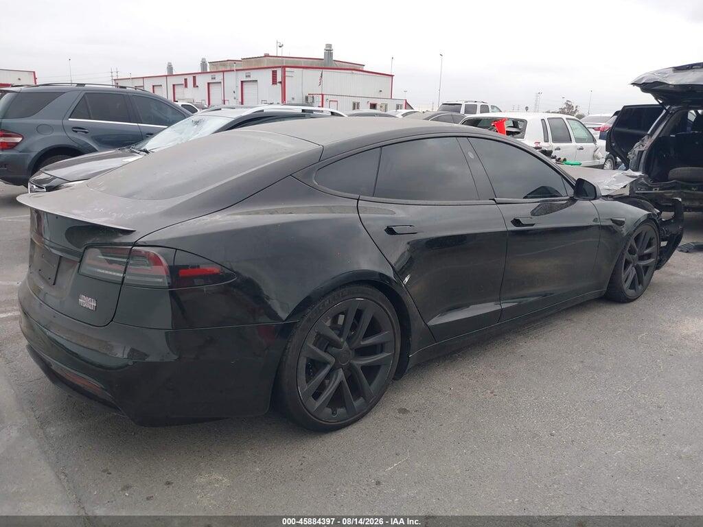 5YJSA1E68NF472495 2022 TESLA MODEL S photo no. 4