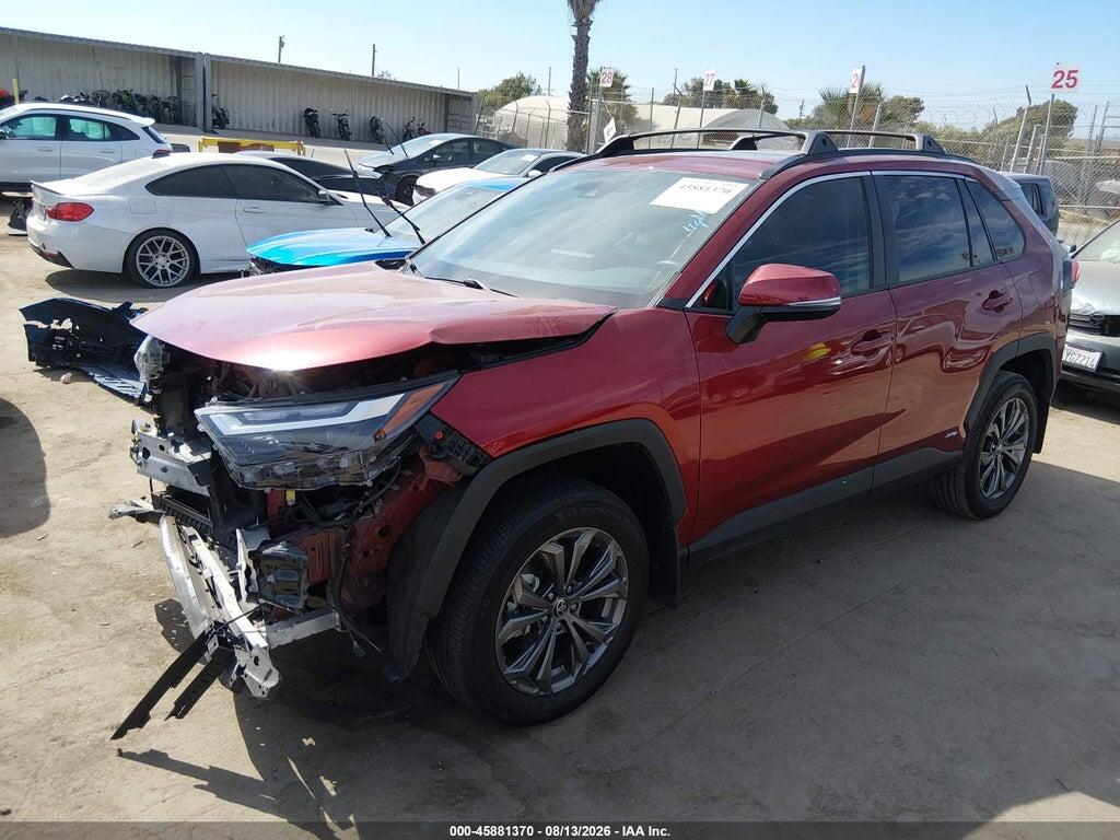 4T3B6RFV4NU085894 2022 TOYOTA RAV4 HYBRID photo no. 2