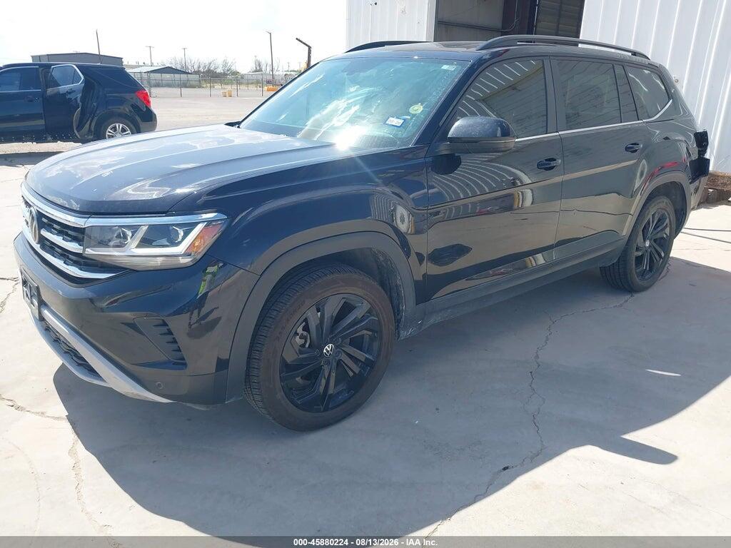 1V2JR2CA2NC561945 2022 VOLKSWAGEN ATLAS photo no. 2