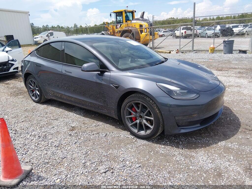 5YJ3E1EA5NF342090 2022 TESLA MODEL 3 photo no. 1