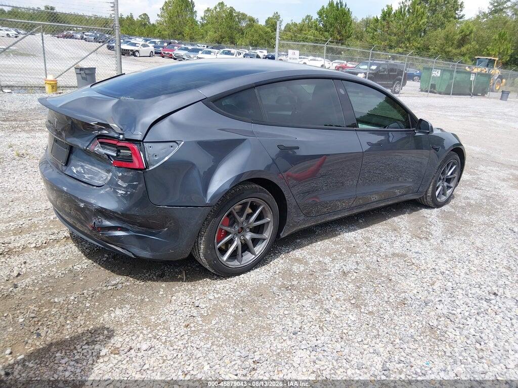 5YJ3E1EA5NF342090 2022 TESLA MODEL 3 photo no. 4