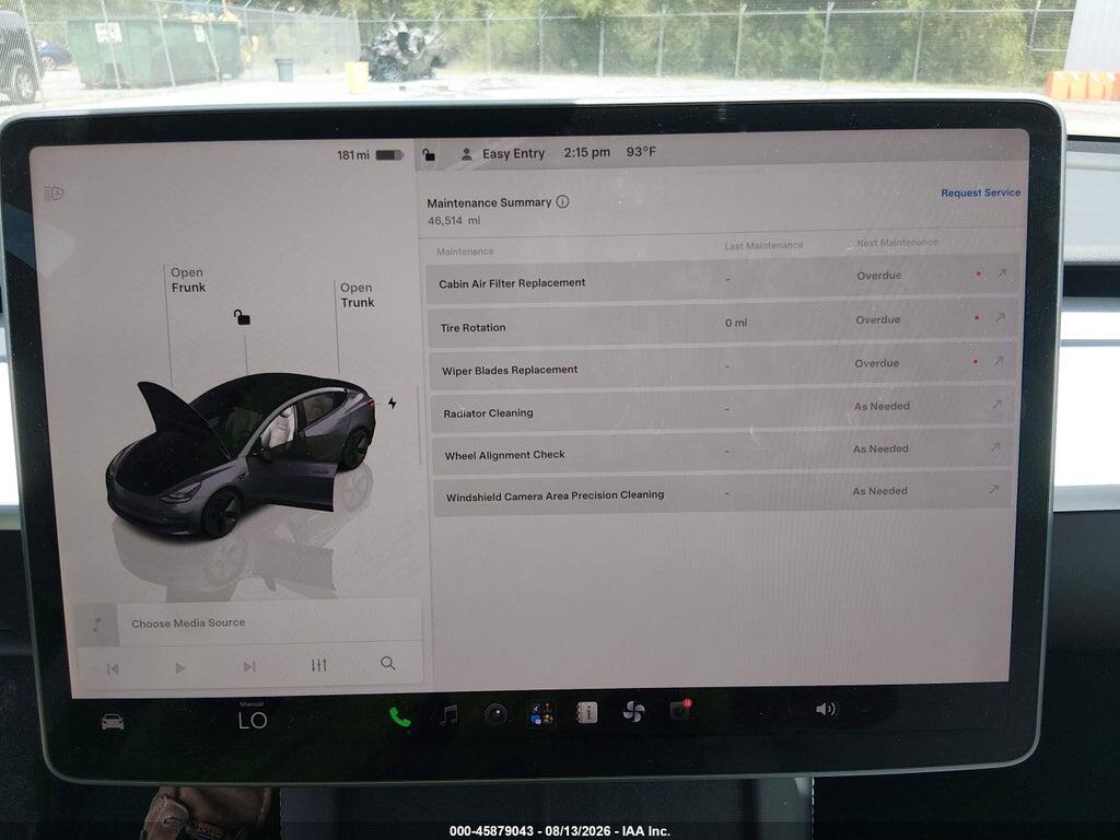5YJ3E1EA5NF342090 2022 TESLA MODEL 3 photo no. 7