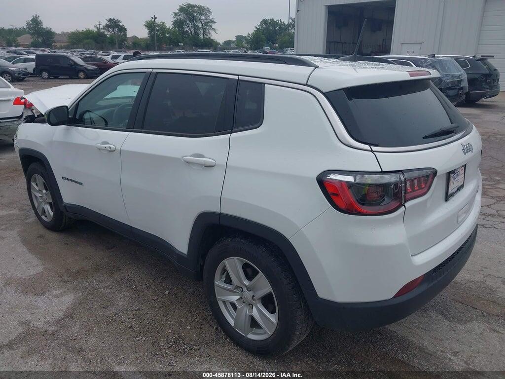 3C4NJCBB6NT214262 2022 JEEP COMPASS photo no. 3