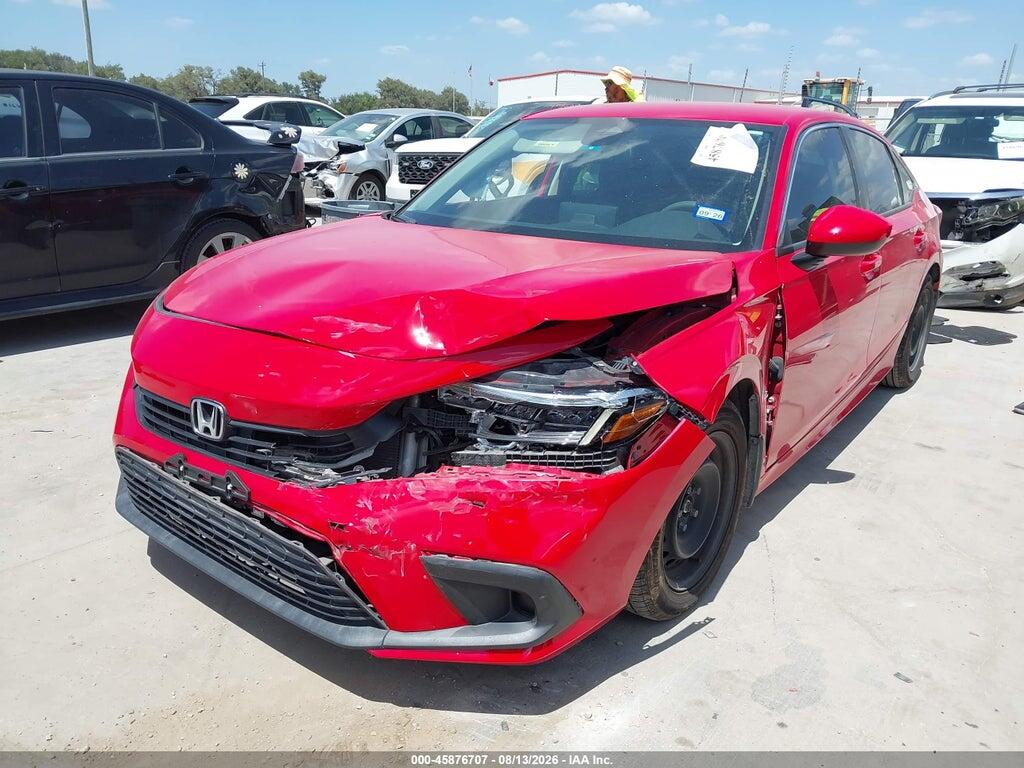 2HGFE2F22NH523346 2022 HONDA CIVIC photo no. 2