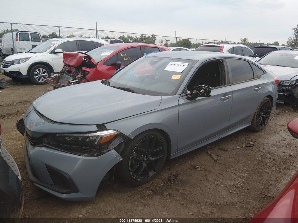 2HGFE2F55NH551541 2022 HONDA CIVIC photo no. 2
