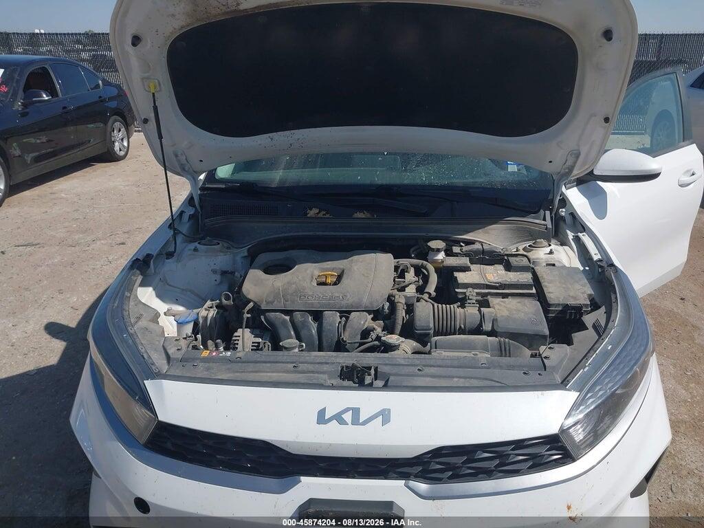 3KPF24AD3NE460359 2022 KIA FORTE photo no. 10