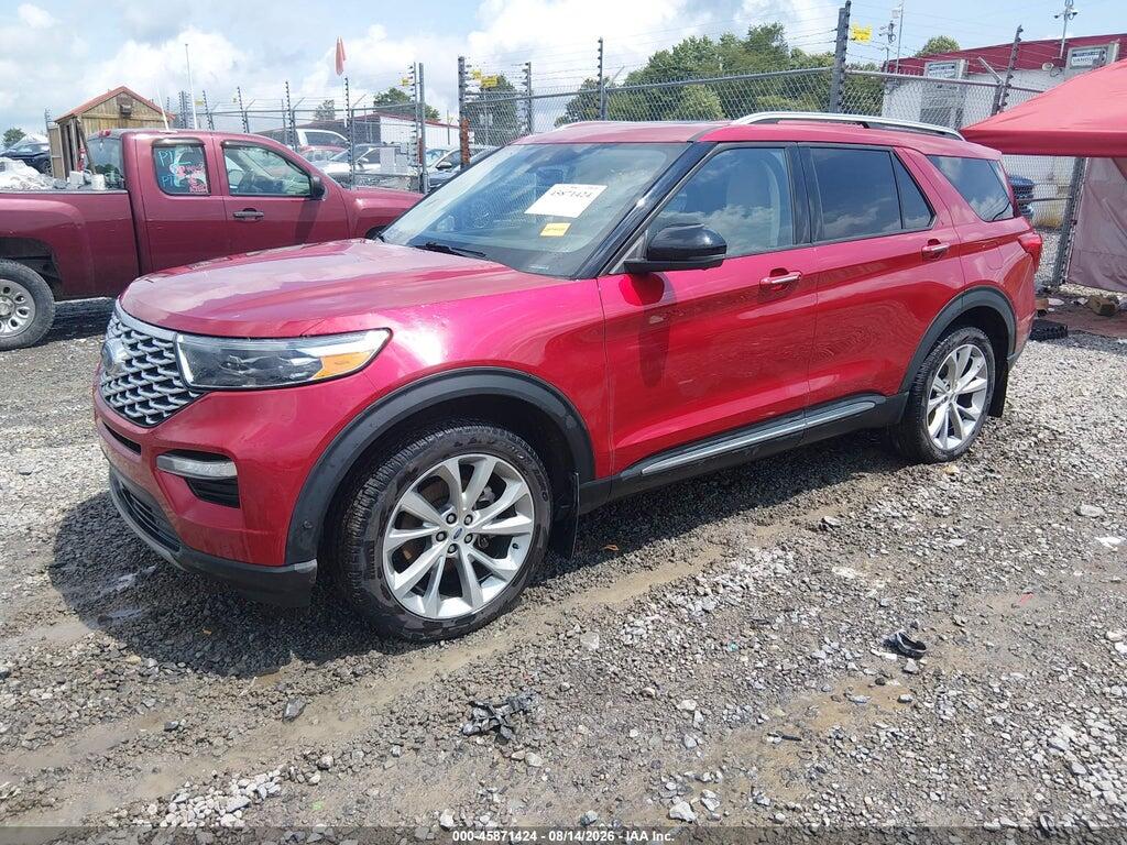 1FM5K8HC5NGB04670 2022 FORD EXPLORER photo no. 2