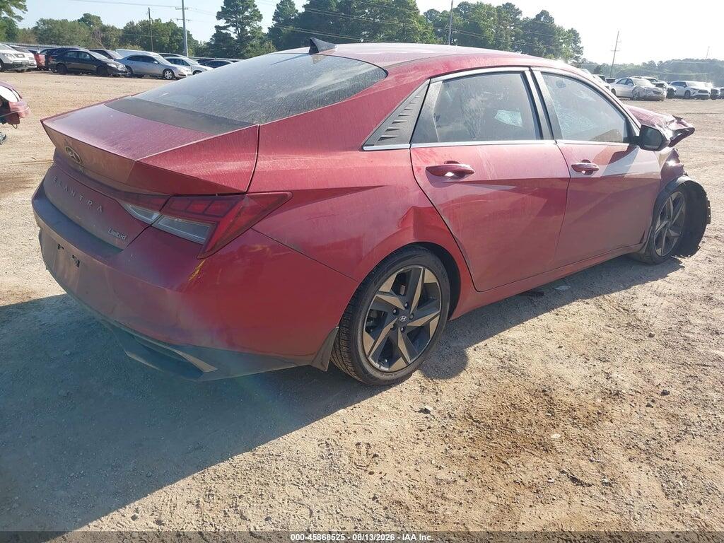 KMHLP4AG0NU253052 2022 HYUNDAI ELANTRA photo no. 4