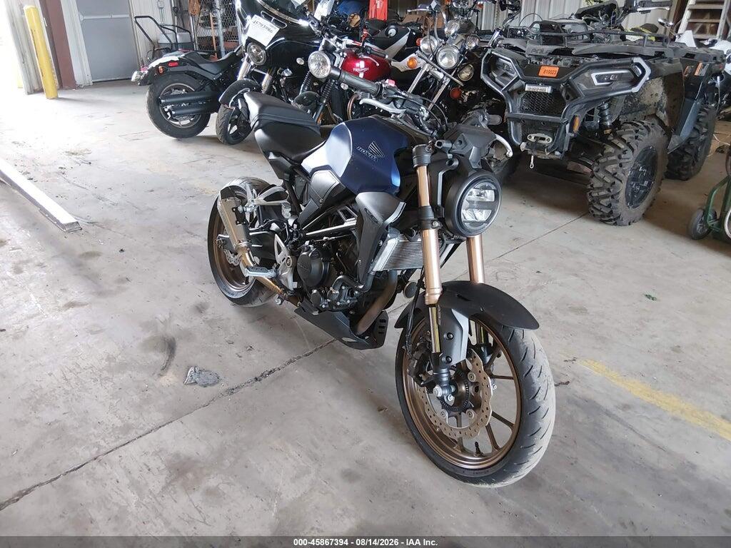 2022 HONDA CBF300 MLHNC555XN5200079