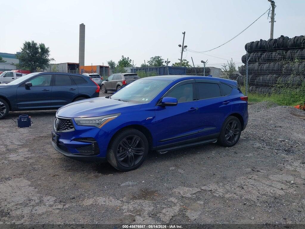5J8TC2H6XLL025114 2020 ACURA RDX photo no. 2