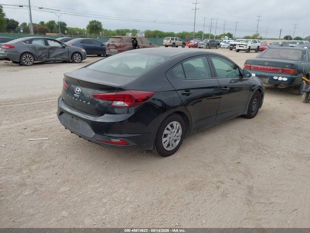 5NPD74LF7LH498323 2020 HYUNDAI ELANTRA photo no. 4