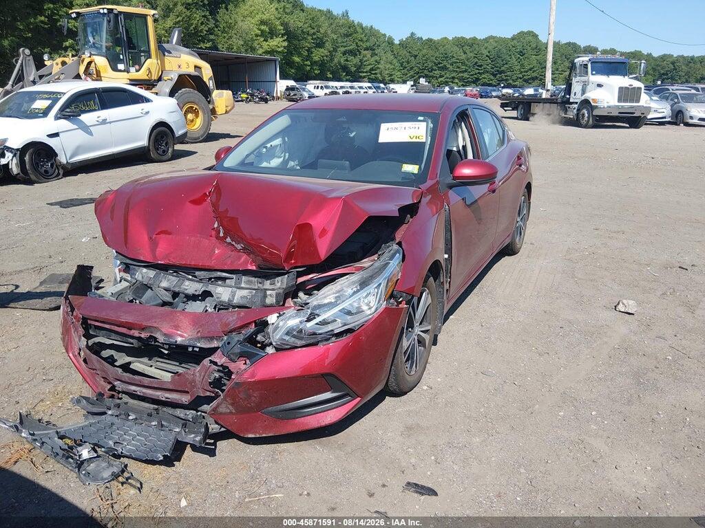 3N1AB8CV2LY306019 2020 NISSAN SENTRA photo no. 2