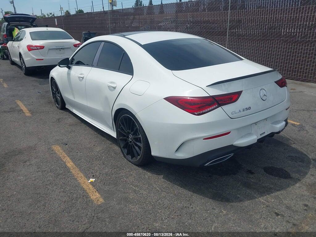 WDD5J4GB4LN035882 2020 MERCEDES-BENZ CLA 250 photo no. 3