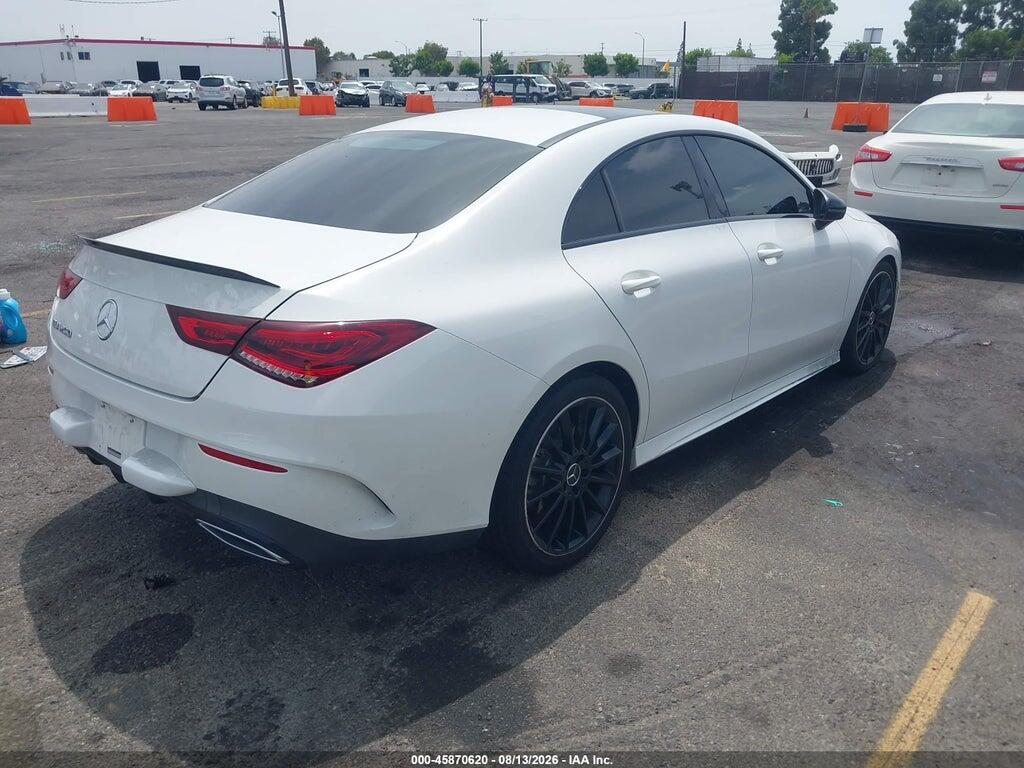WDD5J4GB4LN035882 2020 MERCEDES-BENZ CLA 250 photo no. 4