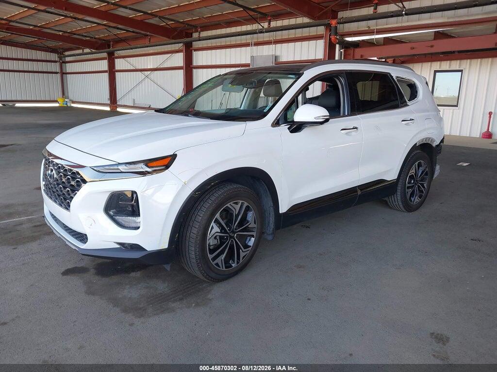 5NMS53AA4LH213752 2020 HYUNDAI SANTA FE photo no. 2