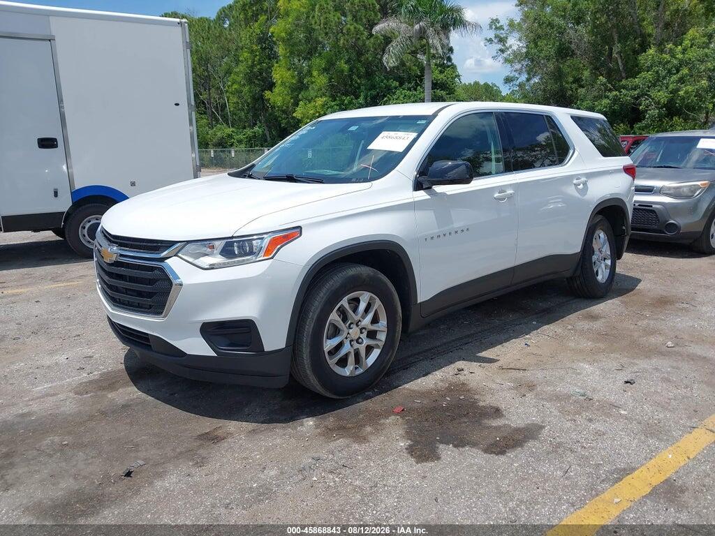 1GNERFKW9LJ250455 2020 CHEVROLET TRAVERSE photo no. 2