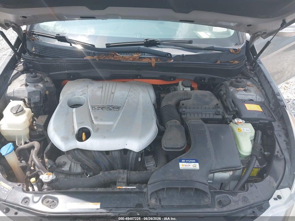 KMHEC4A46DA071110 2013 HYUNDAI SONATA HYBRID photo no. 10
